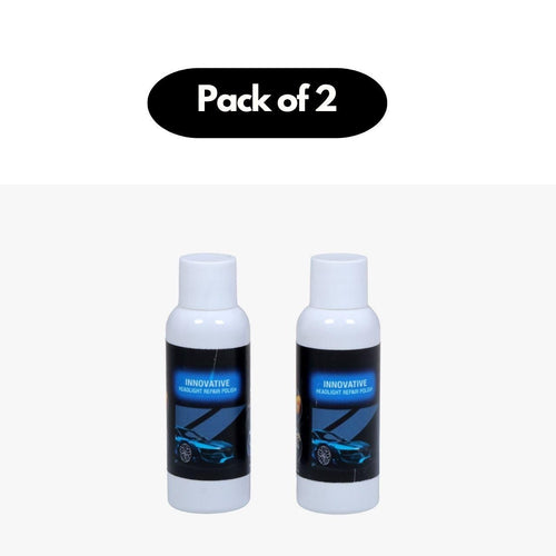 Car Headlight Repair Fluid Pack of 2
