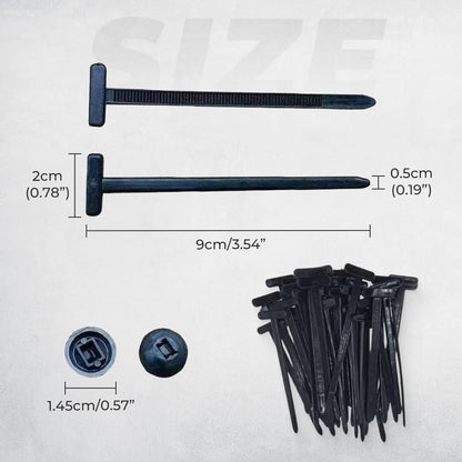 Zip String Wire Lock (Pack of 20Pcs)