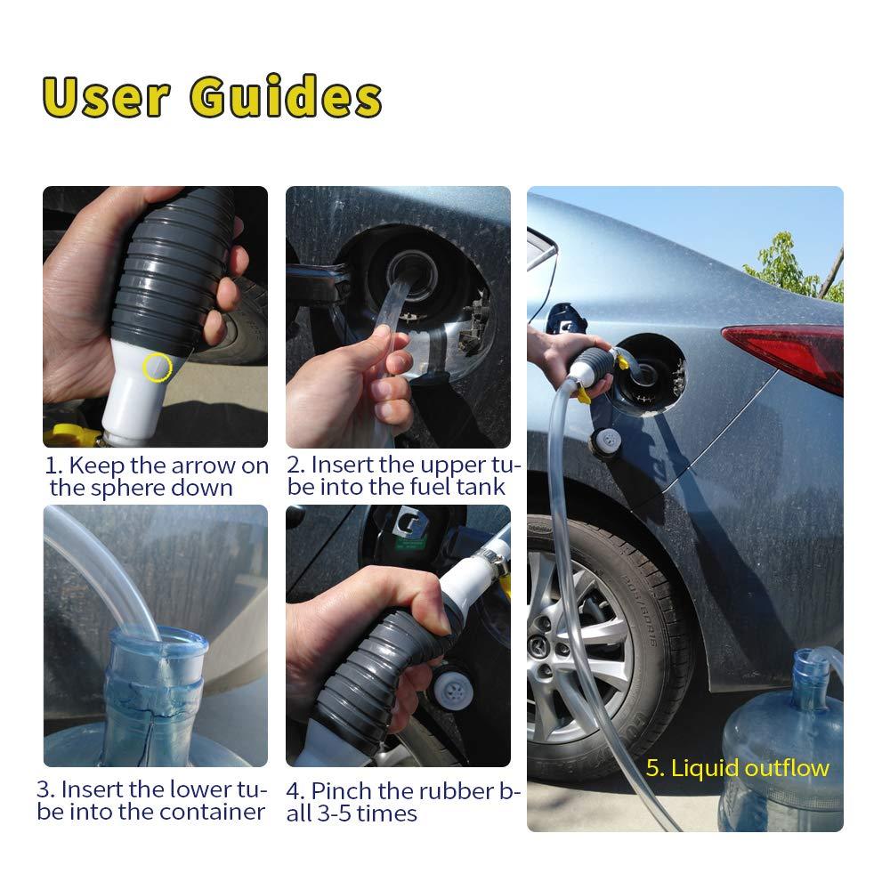 Portable Manual Car Fuel Transfer Pump