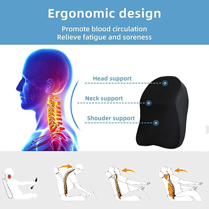 Car Seat Headrest Neck Rest Cushion