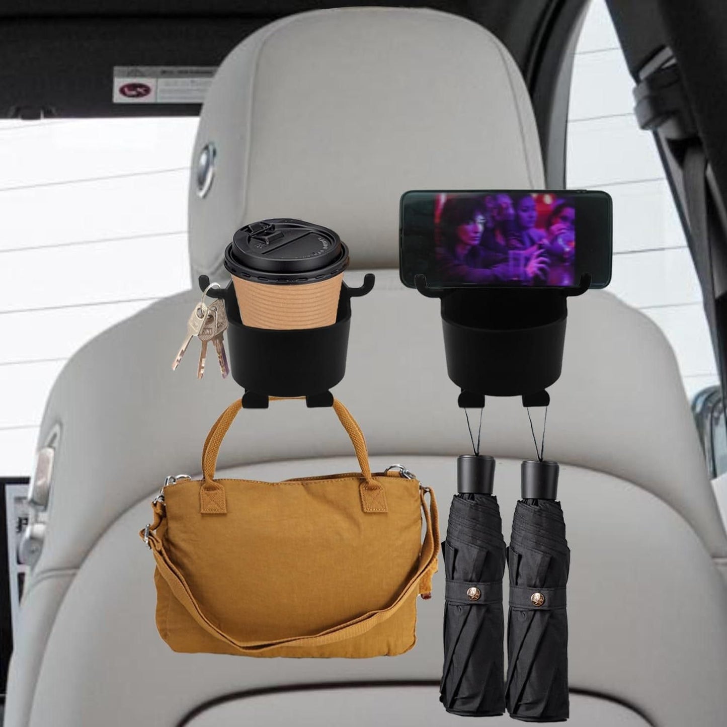 Hanging Storage Cup & Mobile Holder (Pack of 2)