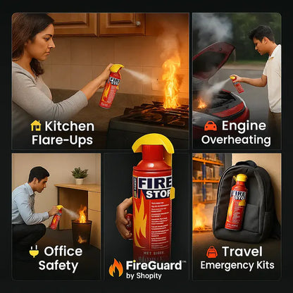 FireGuard™ Emergency Fire Response Spray | 500ml | BUY 1 GET 1 FREE