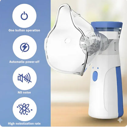 Portable Ultrasonic Rechargeable Mesh Nebulizer Machine