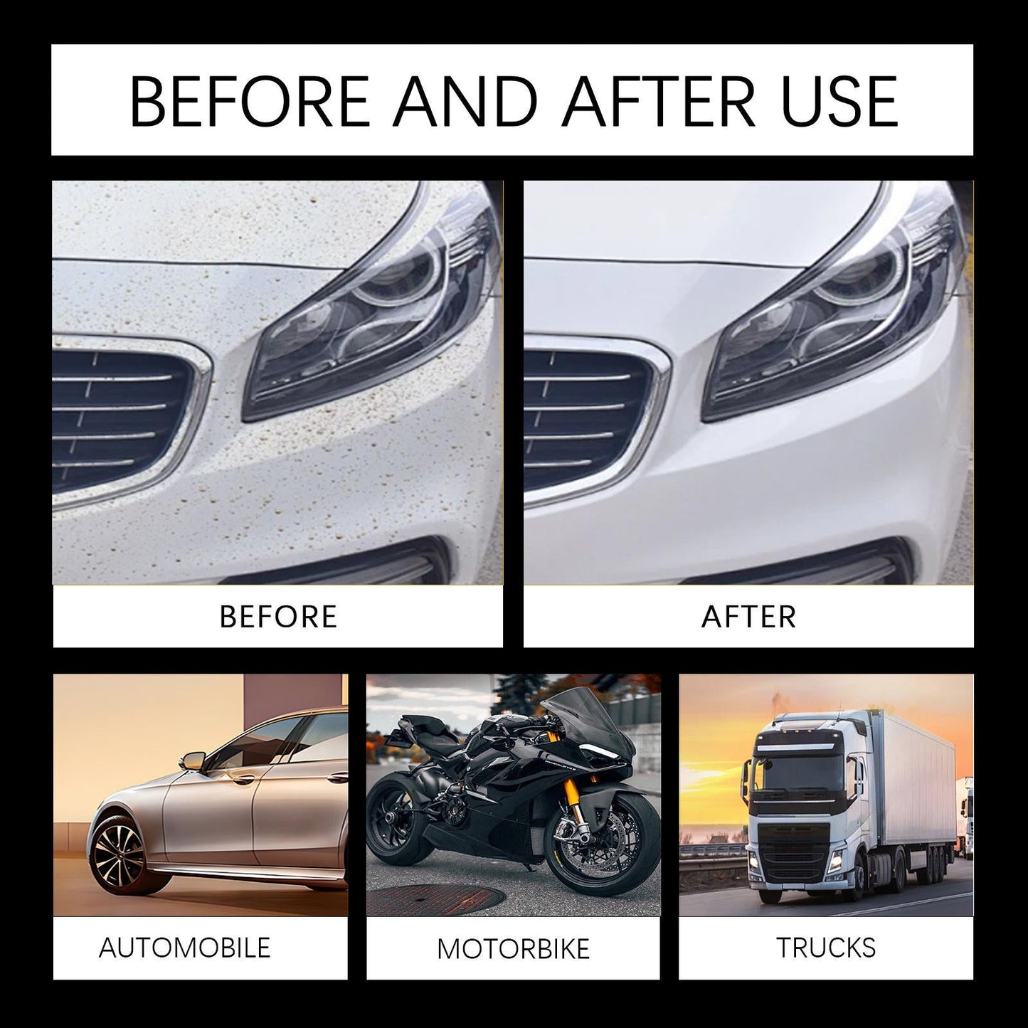 Car Headlight Repair Fluid, Scratch Remover (Buy 1 Get 1 Free)
