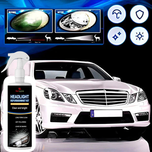 Car Headlight Repair Fluid, Scratch Remover (Buy 1 Get 1 Free)