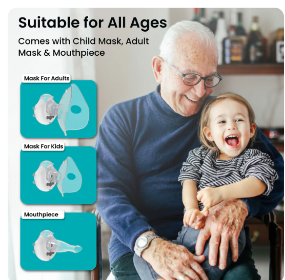 Portable Ultrasonic Rechargeable Mesh Nebulizer Machine