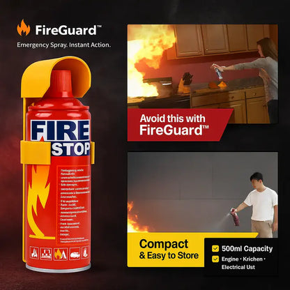 FireGuard™ Emergency Fire Response Spray | 500ml | BUY 1 GET 1 FREE